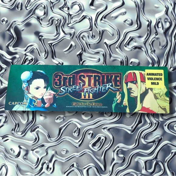 Wall Decor | Capcom Street Fighter 3rd Strike Arcade Video Game ...